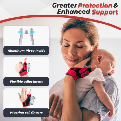 Bandage for the wrist and thumb or little finger with an aluminum insert
